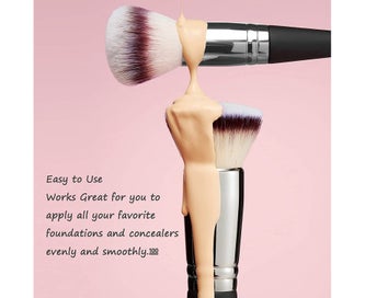 Listing 3 of 5 for Makeup Brushes Dual-ended Foundation Brush Concealer Brush Perfect for Any Lo