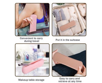 Listing 5 of 5 for Makeup Brush Holder,Travel Essentials Make Up Organizer Bag Case,Cosmetic pou