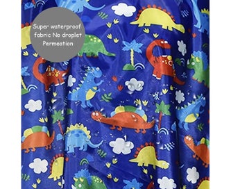Listing 3 of 5 for Kids Haircut Barber Cape Cover with Neck Duster Brush for Hair Cutting,Stylin