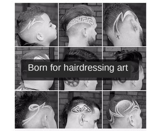 Listing 4 of 5 for Hair Scissors Shears for Hair Cutting Barber Haircut Shear Salons Home Use fo