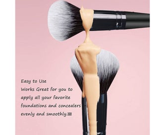 Listing 3 of 5 for Foundation Brush For Liquid Makeup Double Ended Foundation Brush&Concealer Br