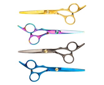 Listing 5 of 5 for Hair Scissors Shears for Hair Cutting Barber Haircut Shear Salons Home Use fo