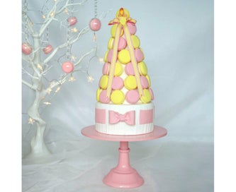 Listing 3 of 5 for Small Cake Stand Wedding Cupcake Dessert Display Bar Party Pedestal Fruit Tra