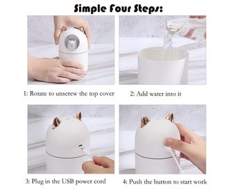 Listing 4 of 5 for Winter Portable Small Humidifier, Mini Mist Humidifier, USB Personal Humidif