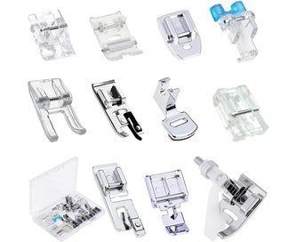 Listing 1 of 6 for 11 Piece Multifunction Presser Foot Presser Feet Accessory Set compatible wit