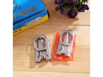 Listing 3 of 8 for Weimao Small Folding Scissors Portable Folding Scissors Travel Scissors Folding