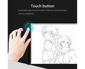 Listing 4 of 8 for A4 Ultra-Thin Portable Led Light Box Tracer Usb Power Led Artcraft Tracing Li