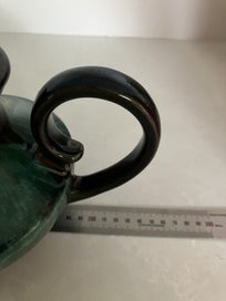 Listing 9 of 12 for Mid century Blue Mountain Tea Pot in excellent condition