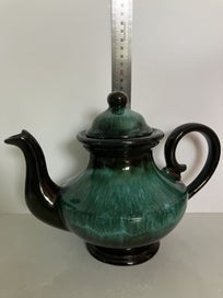 Listing 11 of 12 for Mid century Blue Mountain Tea Pot in excellent condition