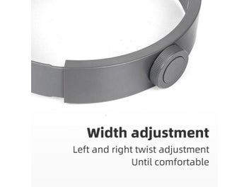 Listing 6 of 9 for Tungfull Headband Magnifier Head-mounted Hands Free Magnifying Glasses Loupe