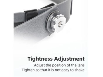 Listing 7 of 9 for Tungfull Headband Magnifier Head-mounted Hands Free Magnifying Glasses Loupe