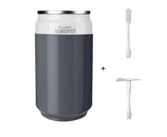 Listing 2 of 3 for Car Humidifier Portable USB Fan Mini LED Light 2-Gear Adjustment Desktop Air