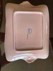 Listing 2 of 5 for Shabby chic floral with pink background Royal Winton dish