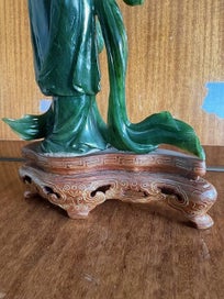 Listing 2 of 10 for Jade Statue Guanyin