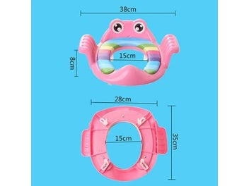 Listing 5 of 9 for Baby Toilet Potty Seat Children Potty Safe Seat With Armrest For Girls Boy