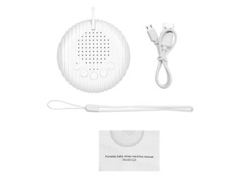 Listing 4 of 8 for Baby White Noise Machine USB Rechargeable Timed Shutdown Sound Machine Sleep