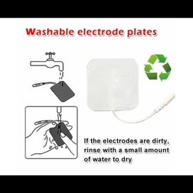 Listing 2 of 8 for 12 Pcs Tens Machine Replacement Electrode Pads Gel Self Adhesive Reusable 5x5