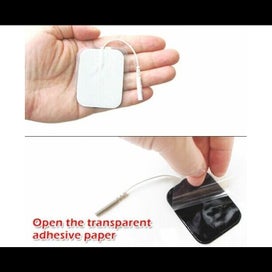 Listing 8 of 8 for 12 Pcs Tens Machine Replacement Electrode Pads Gel Self Adhesive Reusable 5x5