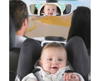 Listing 4 of 9 for Cute Cartoon Animal Car Headrest Mount Baby Safety Observation Rearview Mirro