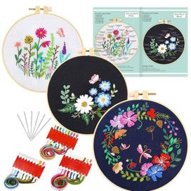 Listing 2 of 7 for Hod Health & Home Art Crafting Materials Diy Cross Stitch Embroidery Starter Kit