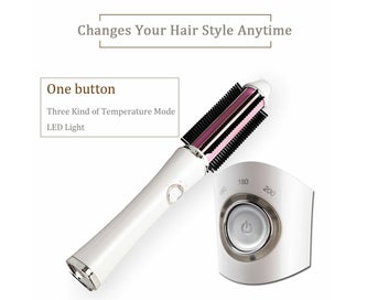 Listing 5 of 7 for Portable USB Cordless Hair Straightener Curler Comb, with 2600mAh Rechargeabl
