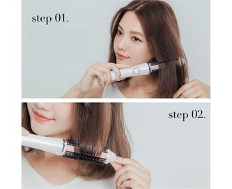 Listing 6 of 7 for Portable USB Cordless Hair Straightener Curler Comb, with 2600mAh Rechargeabl