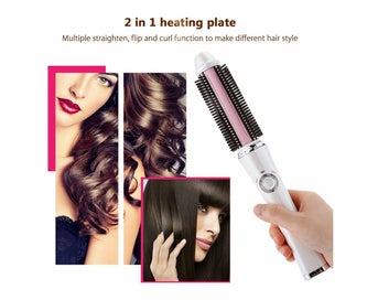 Listing 7 of 7 for Portable USB Cordless Hair Straightener Curler Comb, with 2600mAh Rechargeabl