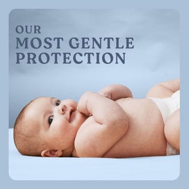 Listing 9 of 11 for Huggies Pure & Sensitive Newborn Nappies Boys & Girls Up To 5kg Size 1 86pack