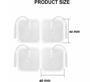 Listing 3 of 5 for 40 Pieces Electrode Pads TENS EMS Stimulation Device, 2mm Plug