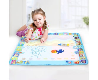 Listing 3 of 8 for 1 Set Water Drawing Mat Smooth Writing DIY Rectangular Safe Toddler Doodling