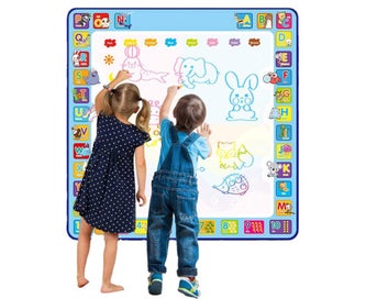 Listing 4 of 8 for 1 Set Water Drawing Mat Smooth Writing DIY Rectangular Safe Toddler Doodling