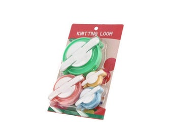 Listing 8 of 8 for 4 Size Pompom Maker Fluff Ball Weaver DIY Craft Wool Yarn Knitting Tool