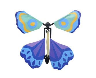 Listing 10 of 10 for 10x Magic Flying Butterfly Fun Toy Anniversary Greeting Card Birthday Wedding