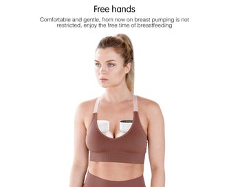 Listing 2 of 5 for 1pcs Wearable Breast Pum Hands Free Electric Breast Pump Silent Invisible Bre