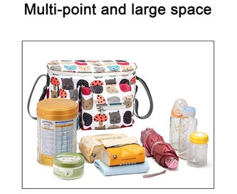Listing 4 of 5 for Baby Stroller Organizer with Insulated Cup Holders Universal Fit