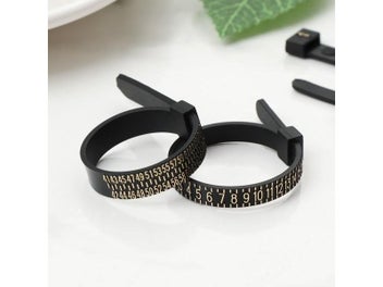 Listing 4 of 9 for Ring Sizer Measure Finger Coil Ring Sizing Tool UK/US/EU/JP Size Measurements
