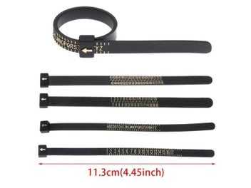 Listing 7 of 9 for Ring Sizer Measure Finger Coil Ring Sizing Tool UK/US/EU/JP Size Measurements