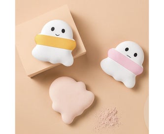 Listing 4 of 5 for 3pcs Cute Makeup Powder PuffLÂ¬Ghost Sponge Foundation Puff, Air Cushion Blush