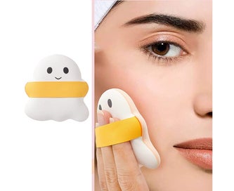 Listing 5 of 5 for 3pcs Cute Makeup Powder PuffLÂ¬Ghost Sponge Foundation Puff, Air Cushion Blush