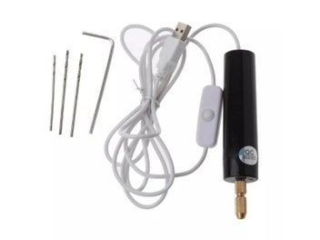 Listing 3 of 8 for Mini Electric Drill Handheld Drill Bits Kit Epoxy Resin Jewelry Making Wood