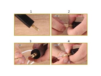 Listing 6 of 8 for Mini Electric Drill Handheld Drill Bits Kit Epoxy Resin Jewelry Making Wood