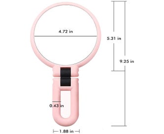 Listing 4 of 6 for 1x 15x Magnifying Handheld Mirror, Double Sided Pedestal Magnification and Tr