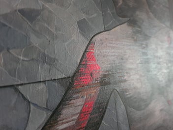 Listing 8 of 14 for Original Mixed Media Painting: PIETÀ