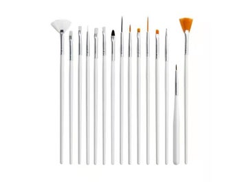 Listing 3 of 8 for 15pcs Pottery Brush Tools Dotting Pattern Dot Pens Brush Acrylic Pen Rocks