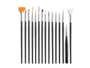 Listing 4 of 8 for 15pcs Pottery Brush Tools Dotting Pattern Dot Pens Brush Acrylic Pen Rocks