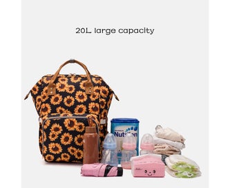 Listing 3 of 8 for Baby Diaper Backpack Large Capacity Baby Bags for Fashion Mommy Maternity Nap