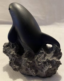 Listing 4 of 16 for ORCA Black Marble Figurine by Foot’s Artwork Australia