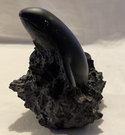 Listing 6 of 16 for ORCA Black Marble Figurine by Foot’s Artwork Australia