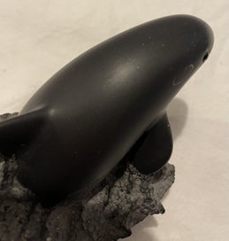 Listing 13 of 16 for ORCA Black Marble Figurine by Foot’s Artwork Australia