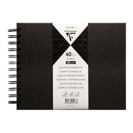 Listing 1 of 3 for Clairefontaine Hardcover Album 21x16cm Black